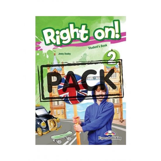 Right on 2 Power Pack (Student’s book, Grammar book in English Edition, Companion, Workbook)