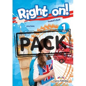 Right on 1 Jumbo pack (Student’s book, Grammar book in English Edition, Companion, Workbook)