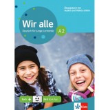 WIR ALLE A2 Übungsbuch mit Glossar und Audios & Videos + App-Code + Trainingsheft (ΣΕΤ 2 TEM.)