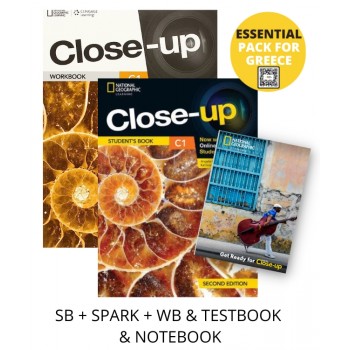 CLOSE-UP C1 ESSENTIAL PACK FOR GREECE (SB + SPARK + WB & TESTBOOK & NOTEBOOK) 2ND ED