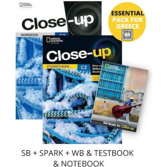 CLOSE-UP C2 ESSENTIAL PACK FOR GREECE (SB + SPARK + WB & TESTBOOK & NOTEBOOK) 2ND ED