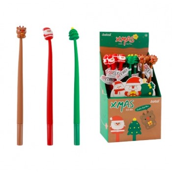 ΣΤΥΛΟ I-TOTAL XMAS BN1122 CHRISTMAS PLASTIC PENS 21CM