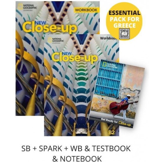 NEW CLOSE-UP B2 ESSENTIAL PACK (SB + SPARK + WB & TESTBOOK & NOTEBOOK) 2nd edition