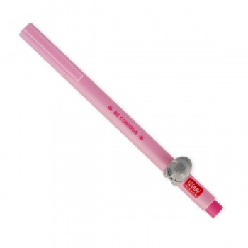 Legami Milano Cat Στυλό Gel 0.5mm Ροζ - (Ροζ Μελάνι)