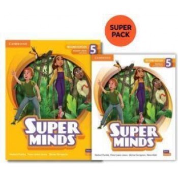SUPER MINDS 5 SUPER PACK 1 (SB + WB + WORDLIST) 2ND ED